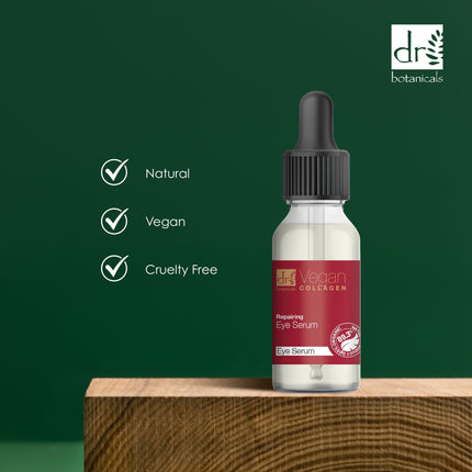 skinChemists US - Dr Botanicals Vegan Collagen Repairing Eye Serum 15ml Twin Value Savings Pack