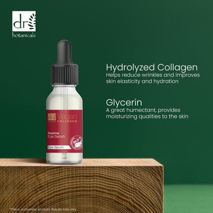 skinChemists US - Dr Botanicals Vegan Collagen Repairing Eye Serum 15ml Twin Value Savings Pack