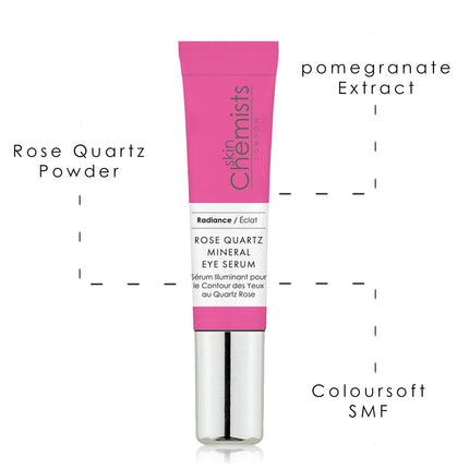 skinChemists US - skinChemists Rose Quartz Mineral Eye Serum 15ml Twin Value Savings Pack