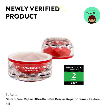 EpiLynx - Enriching Ageless Rejuvenate Eye Cream for Mature Skin - Renew, Moisturize, Lift