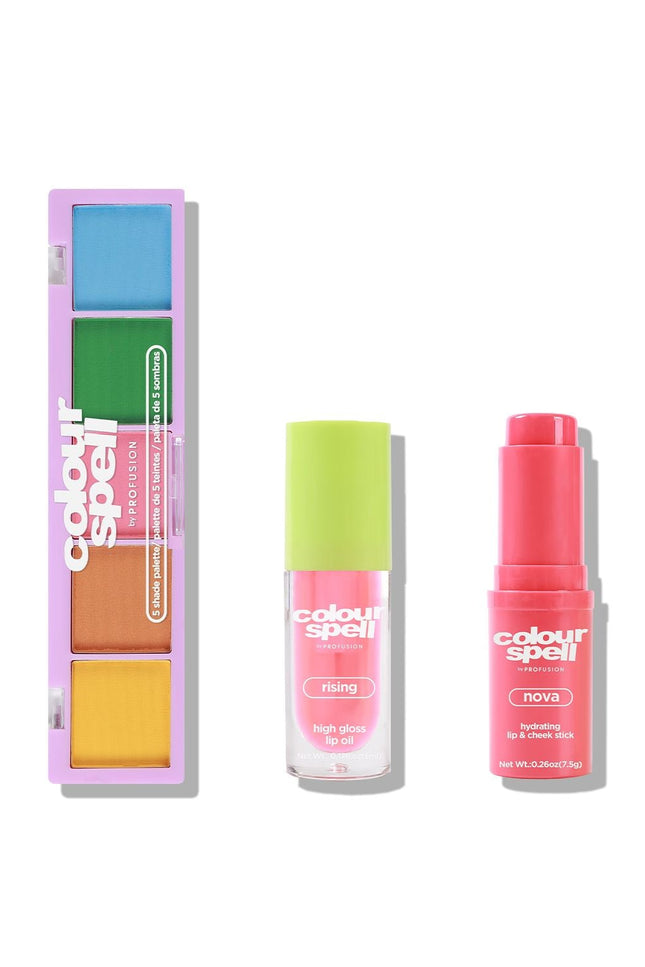ColourSpell - Playful Collection- Lip Oil, Blush & Shadows