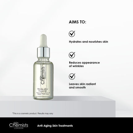 skinChemists US - skinChemists Wrinkle Killer Facial Oil 30ml Twin Value Savings Pack
