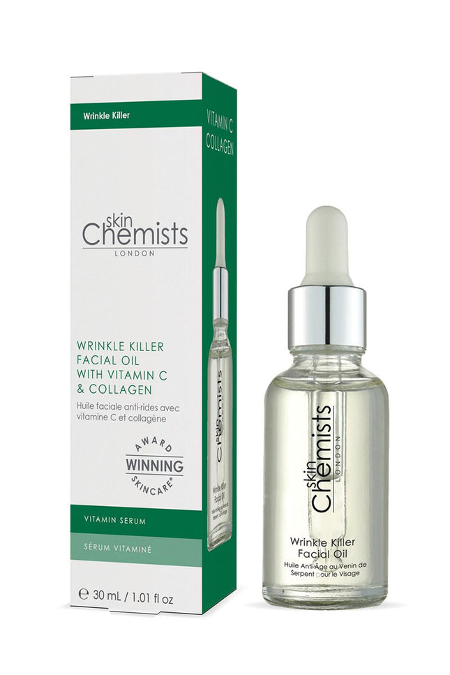 skinChemists US - skinChemists Wrinkle Killer Facial Oil 30ml Twin Value Savings Pack