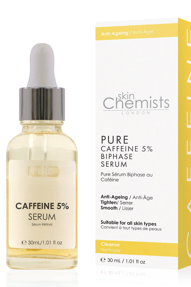 skinChemists US - skinChemists Pure Caffeine 5% Biphase Serum 30ml Twin Value Savings Pack