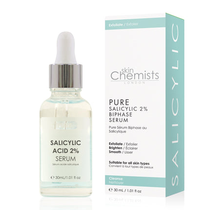 skinChemists US - skinChemists Pure Salicylic Acid 2% Biphase Serum 30ml Twin Value Savings Pack