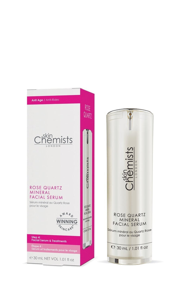 skinChemists US - skinChemists Rose Quartz Mineral Facial Serum 30ml Twin Value Savings Pack