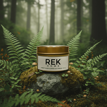 REK Cosmetics - Forest Floor Soy Candle
