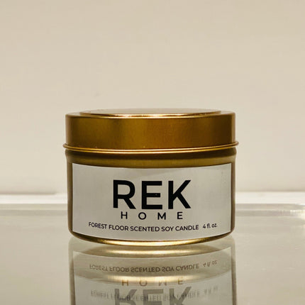 REK Cosmetics - Forest Floor Soy Candle