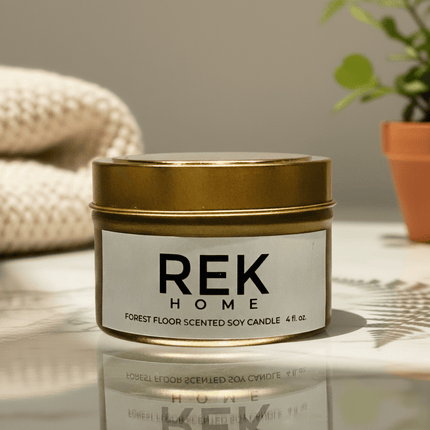 REK Cosmetics - Forest Floor Soy Candle