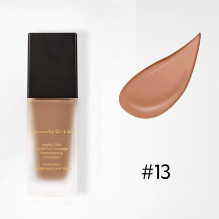 EpiLynx - Healthy Skin Liquid Full Coverage Matte Makeup Foundation with SPF 30
