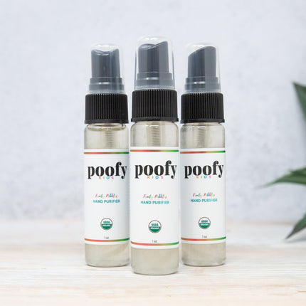 Poofy Organics - Hand Sanitizer Kids 3 Pack Travel (Fruity Pebbles)