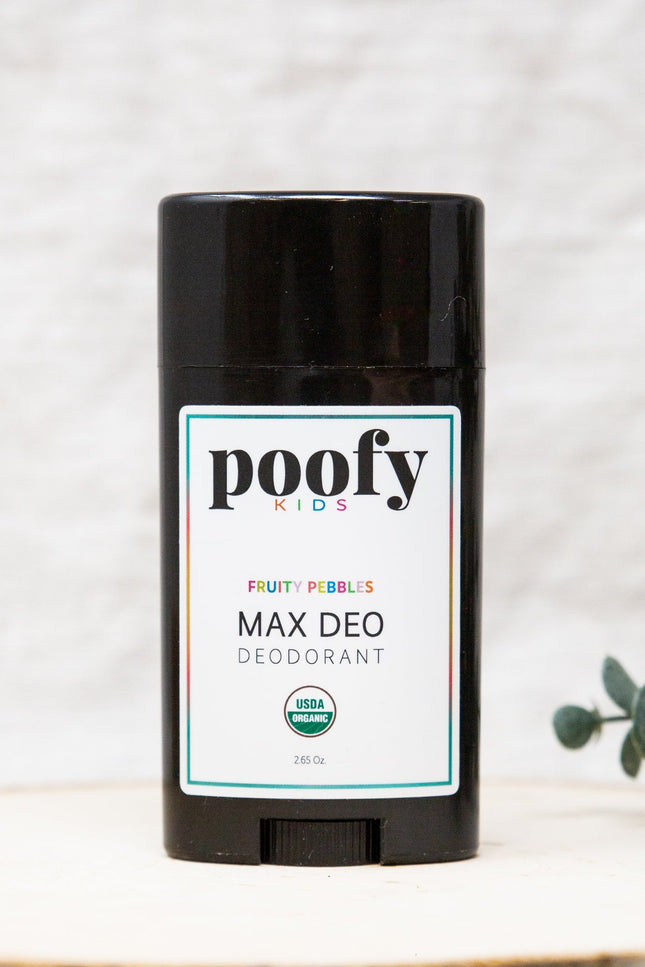Poofy Organics - MAX DEO Fruity Pebbles KIDS Deodorant Organic