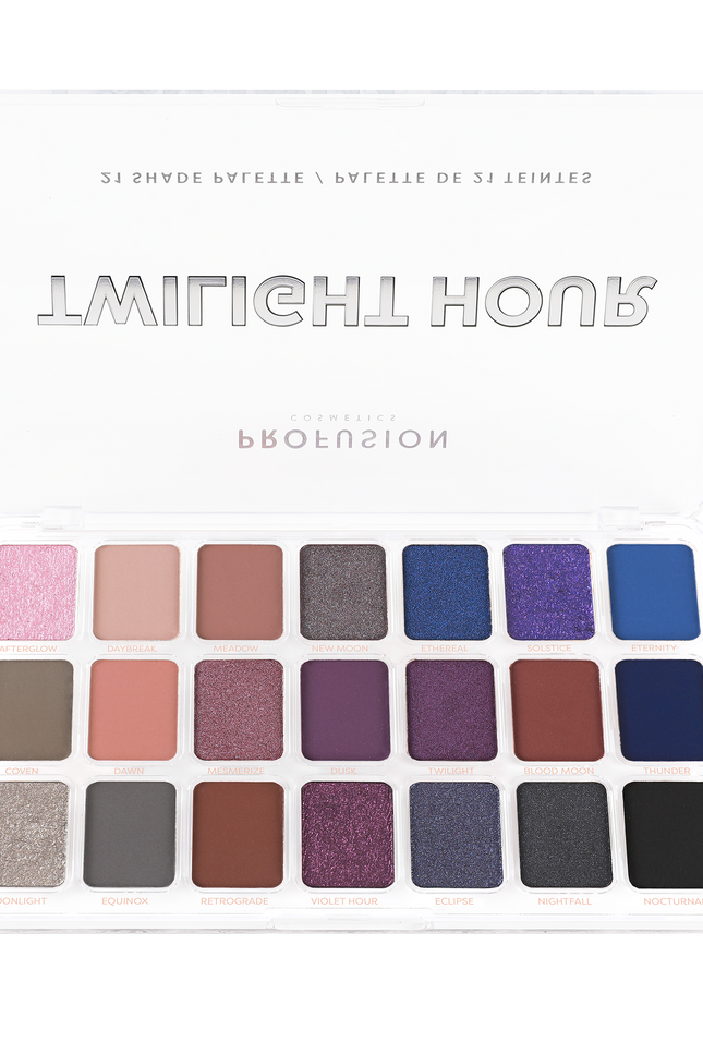 Profusion Cosmetics - Artistry 21 Shade Palette - Twilight