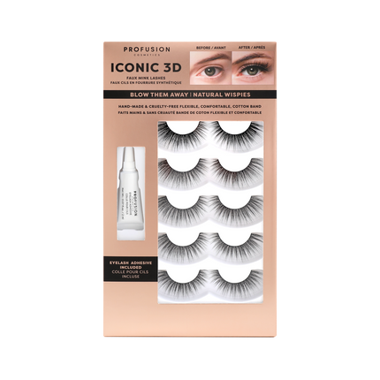 Profusion Cosmetics - Iconic 3D Faux Mink Lashes