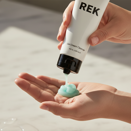REK Cosmetics - Gel Cream Cleanser – Hydrating & Gentle | REK Cosmetics