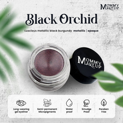 Mommy Makeup - Black Orchid Stay Put Waterproof Gel Eyeliner w/ Micropigments