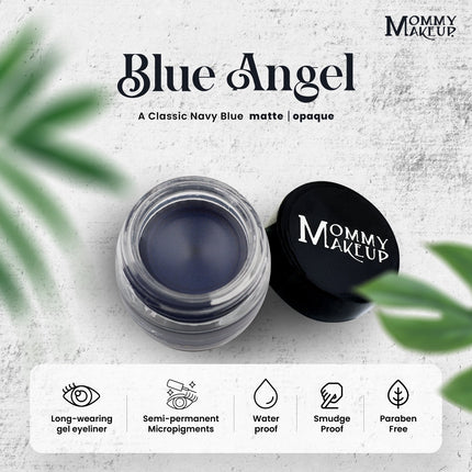 Mommy Makeup - Blue Angel Stay Put Waterproof Gel Eyeliner w/ Micropigments