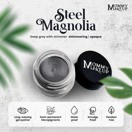 Mommy Makeup - Steel Magnolia Stay Put Waterproof Gel Eyeliner w/ Micropigments