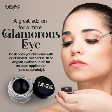 Mommy Makeup - Black Beauty Stay Put Waterproof Gel Eyeliner w/ Micropigments