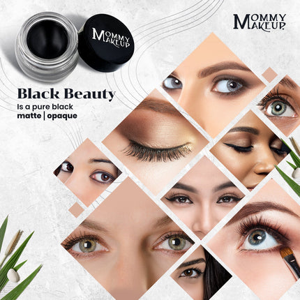 Mommy Makeup - Black Beauty Stay Put Waterproof Gel Eyeliner w/ Micropigments