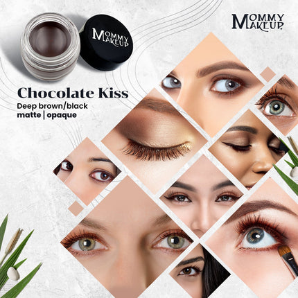 Mommy Makeup - Chocolate Kiss Stay Put Waterproof Gel Eyeliner w/ Micropigments