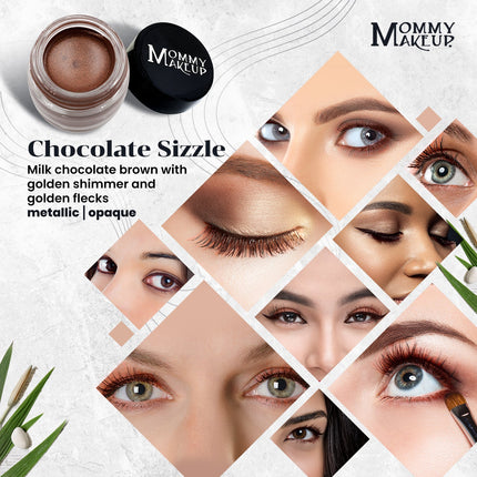 Mommy Makeup - Chocolate Sizzle Stay Put Waterproof Gel Eyeliner w/ Micropigments