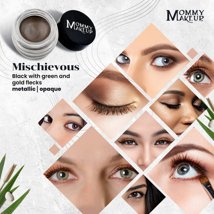 Mommy Makeup - Stay Put Waterproof Gel Eyeliner w/ Micropigments - Mischievous