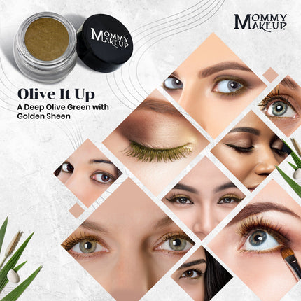 Mommy Makeup - Olive It Up Stay Put Waterproof Gel Eyeliner w/ Micropigments