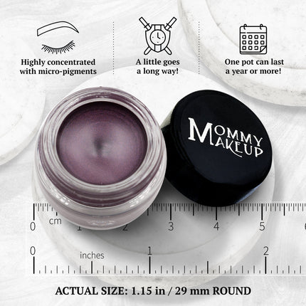Mommy Makeup - Amethyst Stay Put Waterproof Gel Eyeliner w/ Micropigments