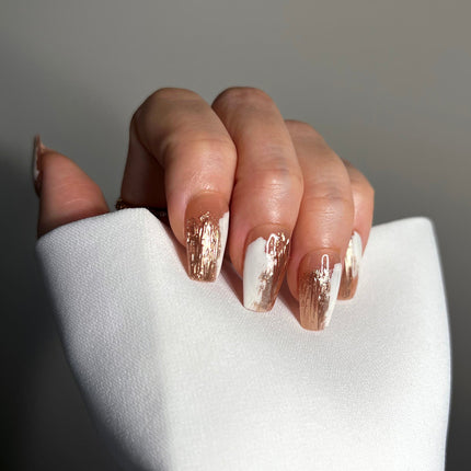 Bonmuz - Gilded Crème | Pro Handmade Gel Nails