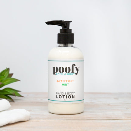 Poofy Organics - Grapefruit Mint Hand & Body Lotion