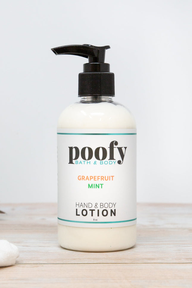 Poofy Organics - Grapefruit Mint Hand & Body Lotion