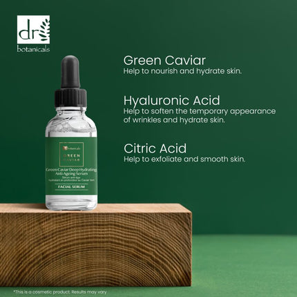 skinChemists US - Green Caviar Deep Hydrating Anti-Ageing Serum 30ml