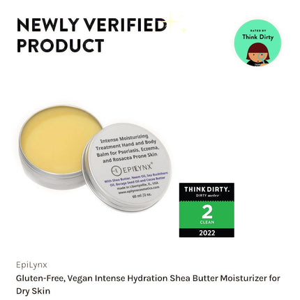 EpiLynx - Intense Hydration Shea Butter Moisturizer for Dry Skin