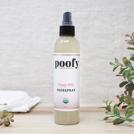 Poofy Organics - Happy Hold Hair Spray Organic