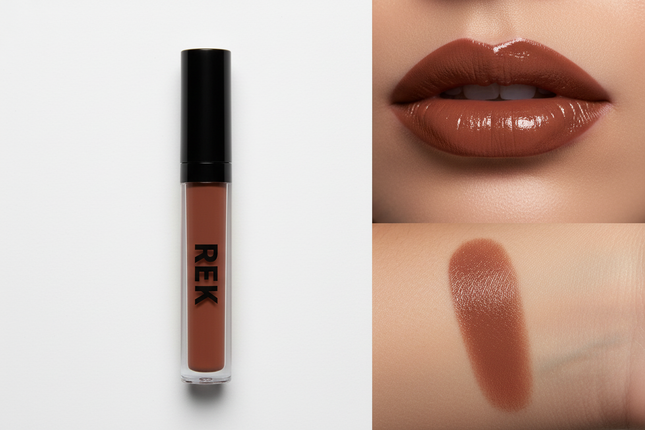 REK Cosmetics - Haute Cocoa | Liquid Lipstick | REK Cosmetics