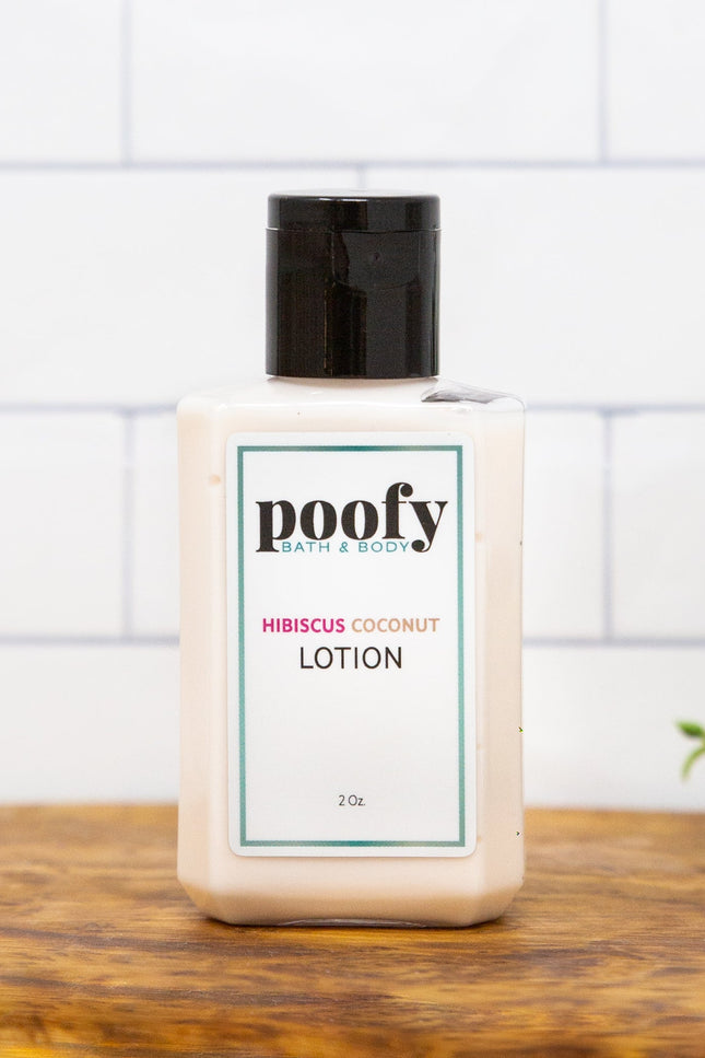 Poofy Organics - Hibiscus Coconut Hand & Body Lotion - Travel