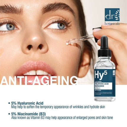 skinChemists US - Hyaluronic Acid 5% & Niacinamide 5% Eye Serum 15ml