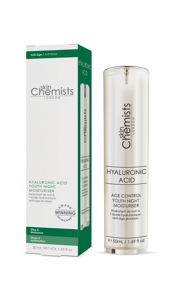 skinChemists US - Hyaluronic Acid Age Control Youth Night Moisturiser 50ml