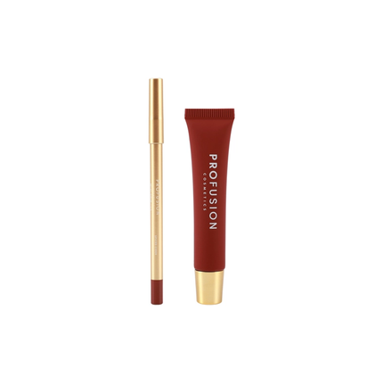 Profusion Cosmetics - Pumpkin Spice | Cashmere Lips Lip Liner & Balm Duo
