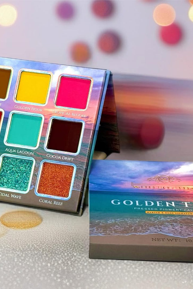 Dede's Signature - GOLDEN TIDES PALETTE X MARIAM_TUTORIALS (NON-MAGNETIC)
