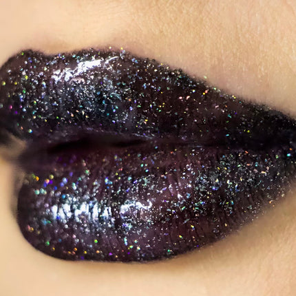 Curst Kosmetics - Holographic Lip Glitz - Black Magic