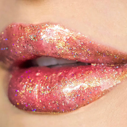 Curst Kosmetics - Holographic Lip Glitz - Gold Rush