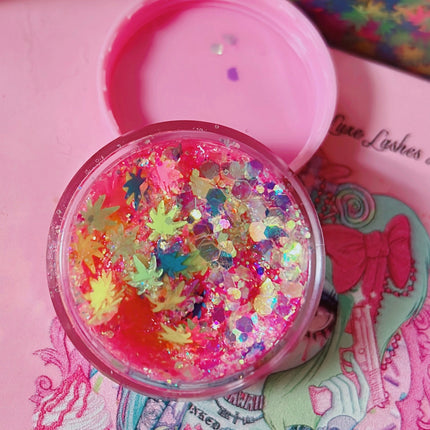 Inked Doll Cosmetics - Kaleidoscope 420 Glitter Gel