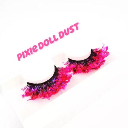 Inked Doll Cosmetics - PIXIE DOLL DUST “FairyTopia” *UV* Glitter DreamDoll Lashes
