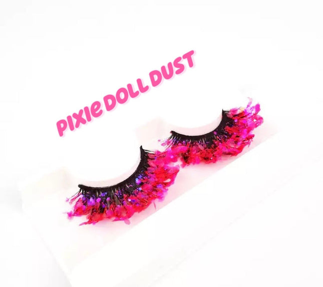 Inked Doll Cosmetics - PIXIE DOLL DUST “FairyTopia” *UV* Glitter DreamDoll Lashes