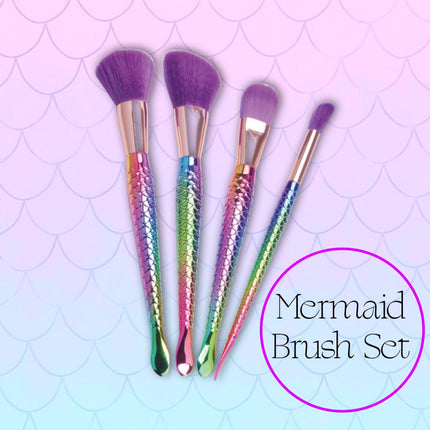 Prolux Cosmetics - Mermaid Brush Set