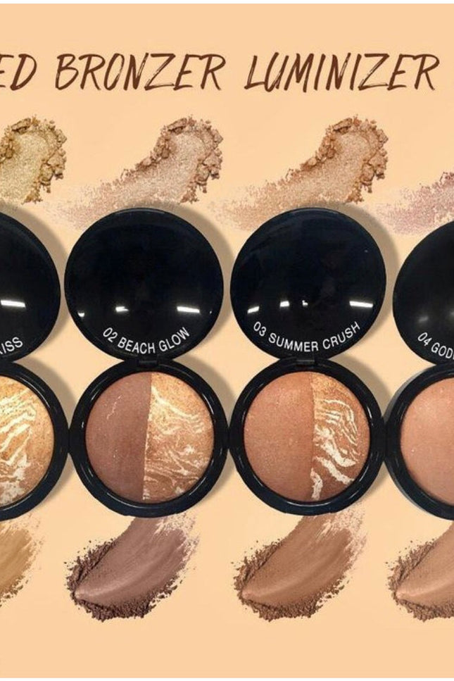 Prolux Cosmetics - Baked Bronzer Luminizer Duo