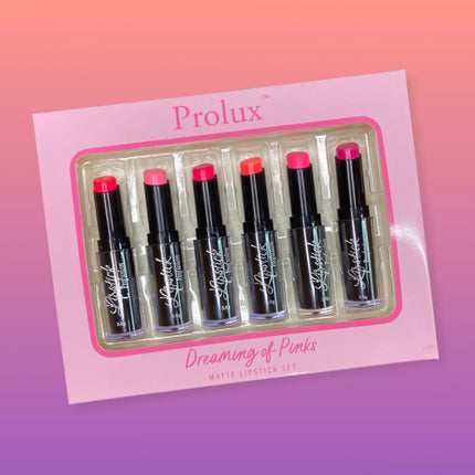 Prolux Cosmetics - Dreaming of Pinks Matte Lipstick Set