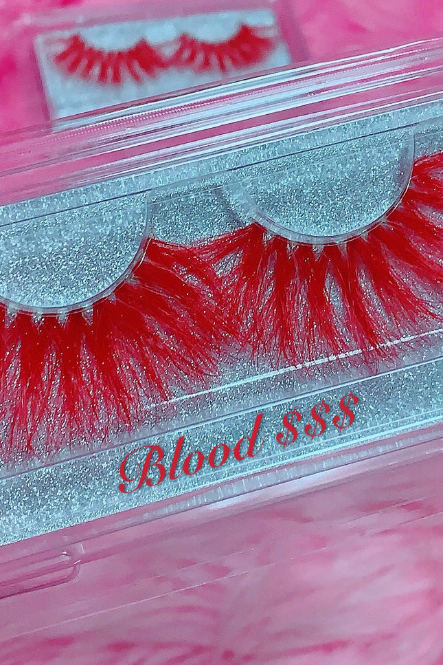 Inked Doll Cosmetics - *BLOOD $$$*(Red) DreamDoll COLOR Lashes!